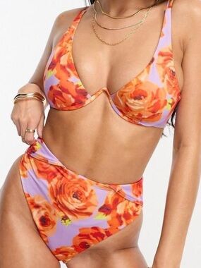 ASOS Corset Monowire Bikini